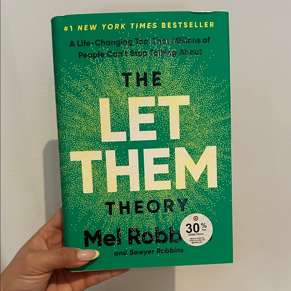 The Let Them Theory - Green Hardcover Book by